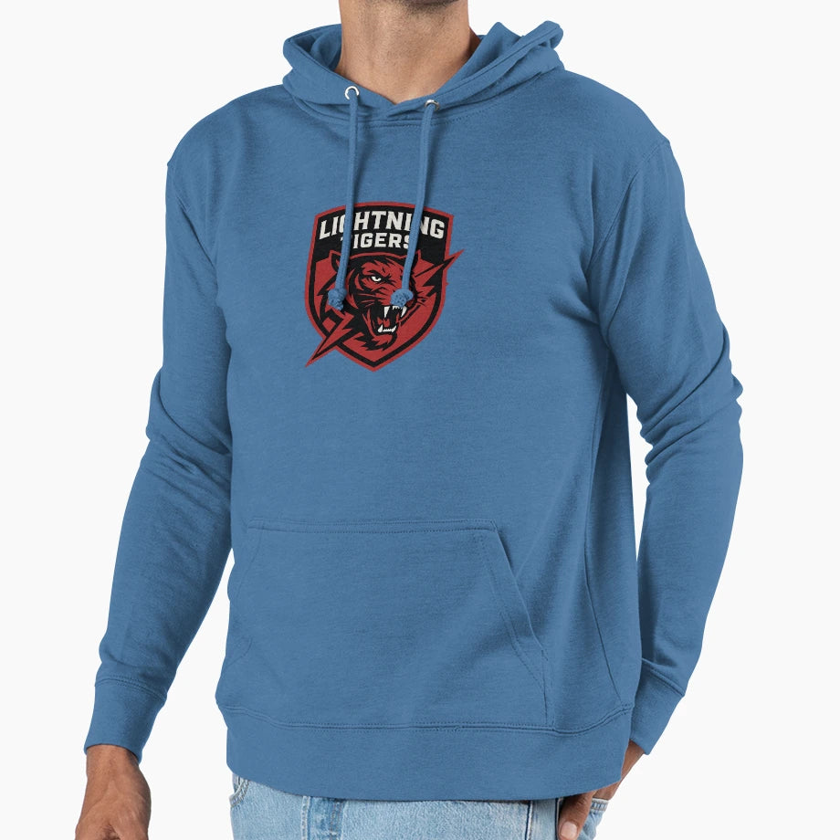 Lightning Tigers Hoodie - Trendy Graphic for Adults - T-Shirt, Sweatshirt, Hoodie