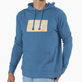 Football Dimensions Old Blue Grid English Hoodie - Minimalist Print Unisex - T-Shirt, Sweatshirt, Hoodie