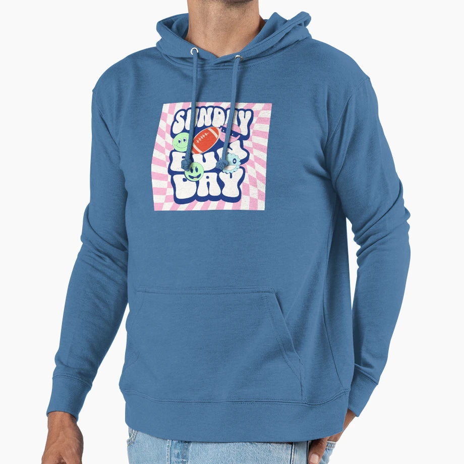 Sunday Funday Hoodie - Trendy Graphic Men Women - T-Shirt, Sweatshirt, Hoodie