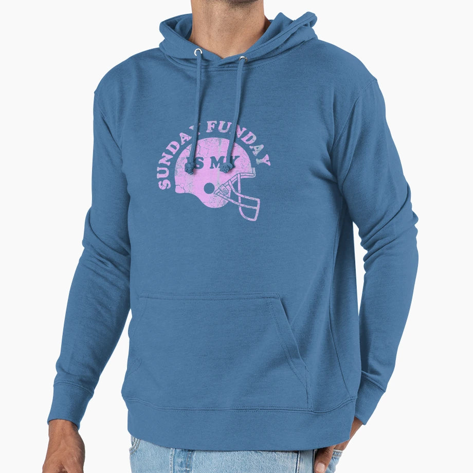 Sunday Is My Funday Hoodie - Casual Everyday Wear Men Women - T-Shirt, Sweatshirt, Hoodie