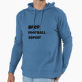 Beer Football Repeat Hoodie - Minimalist Print for Adults - T-Shirt, Sweatshirt, Hoodie