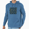 Yellow Lighting Pattern Hoodie - Trendy Graphic Unisex - T-Shirt, Sweatshirt, Hoodie