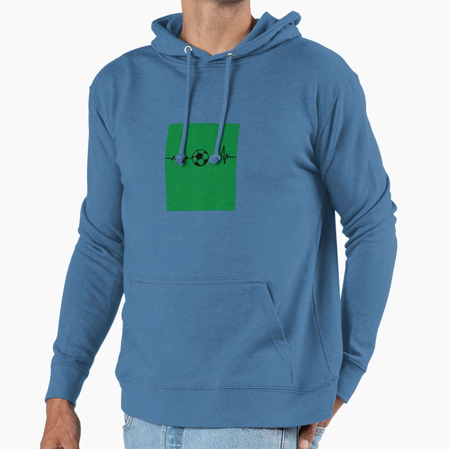 Soccer Pulse Hoodie - Streetwear Style for Adults - T-Shirt, Sweatshirt, Hoodie