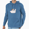 Little Football Bunny Hoodie - Custom Art Print Men Women - T-Shirt, Sweatshirt, Hoodie