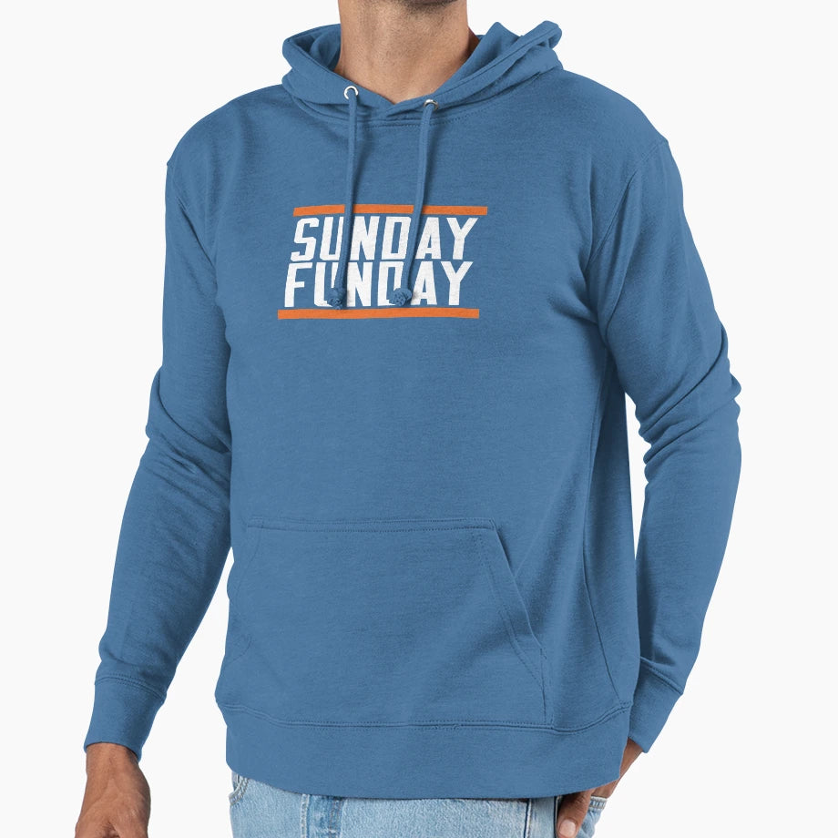 Sunday Funday Hoodie - Novelty Apparel Unisex - T-Shirt, Sweatshirt, Hoodie
