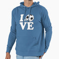 Soccer Love Hoodie - Casual Everyday Wear Unisex - T-Shirt, Sweatshirt, Hoodie