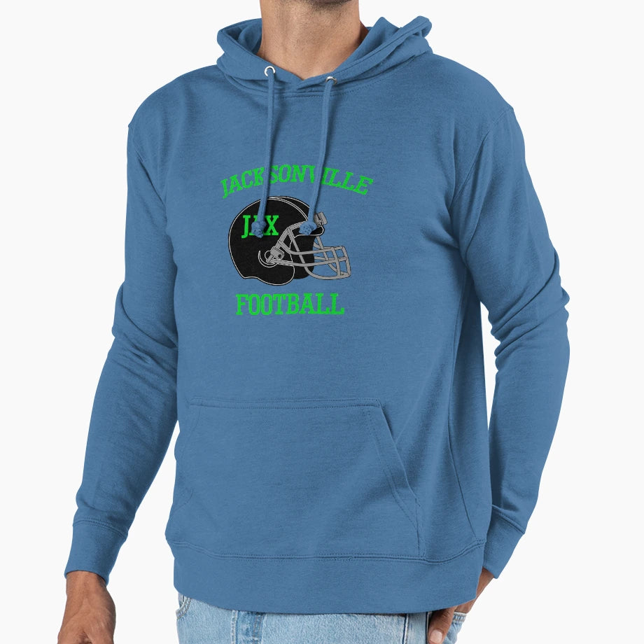 Jacksonville Football And T-Shirt - Custom Art Print Men Women - T-Shirt, Sweatshirt, Hoodie