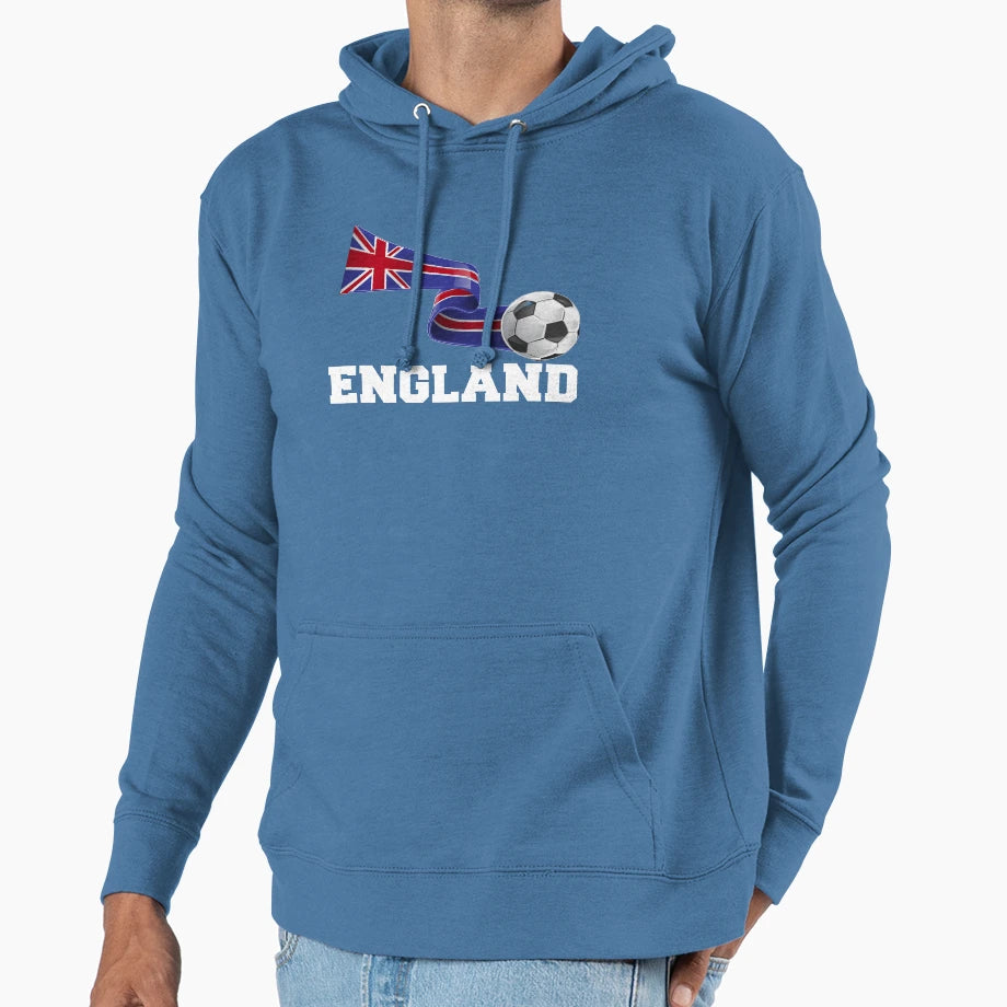 England Soccer England Football T-Shirt - Unique Graphic Unisex - T-Shirt, Sweatshirt, Hoodie