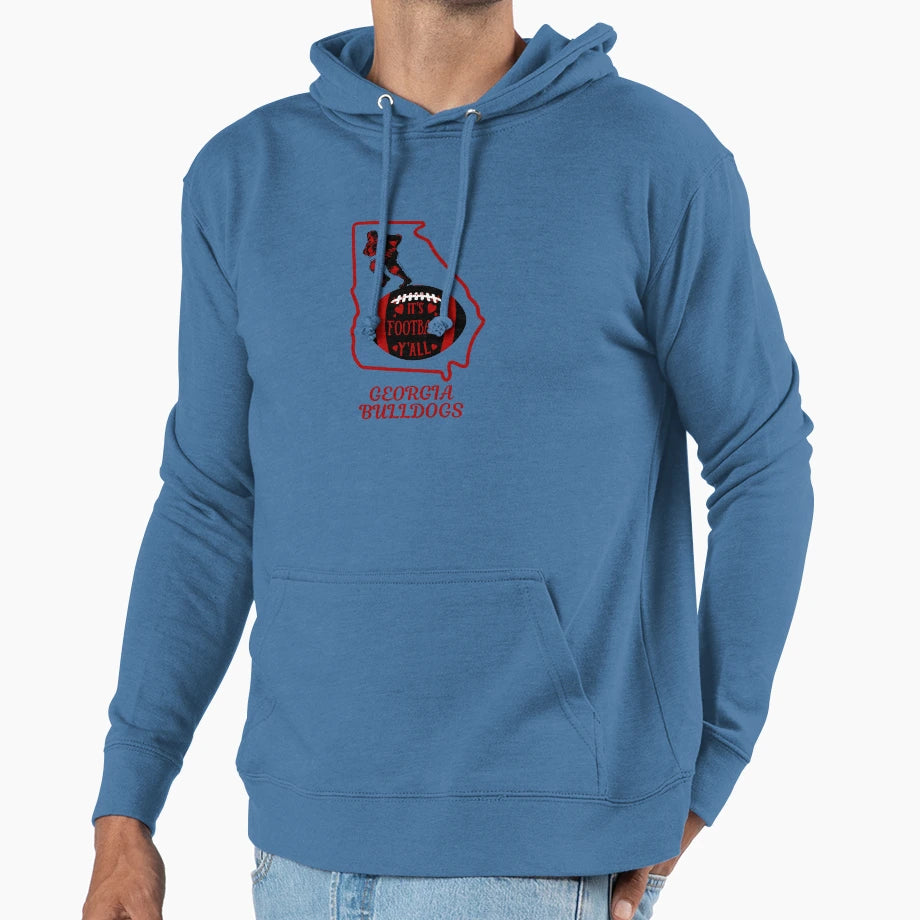 Its Football Yall Hoodie - Custom Art Print Unisex - T-Shirt, Sweatshirt, Hoodie