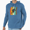 Football 70S Gridiron Gift Hoodie - Minimalist Print Unisex - T-Shirt, Sweatshirt, Hoodie