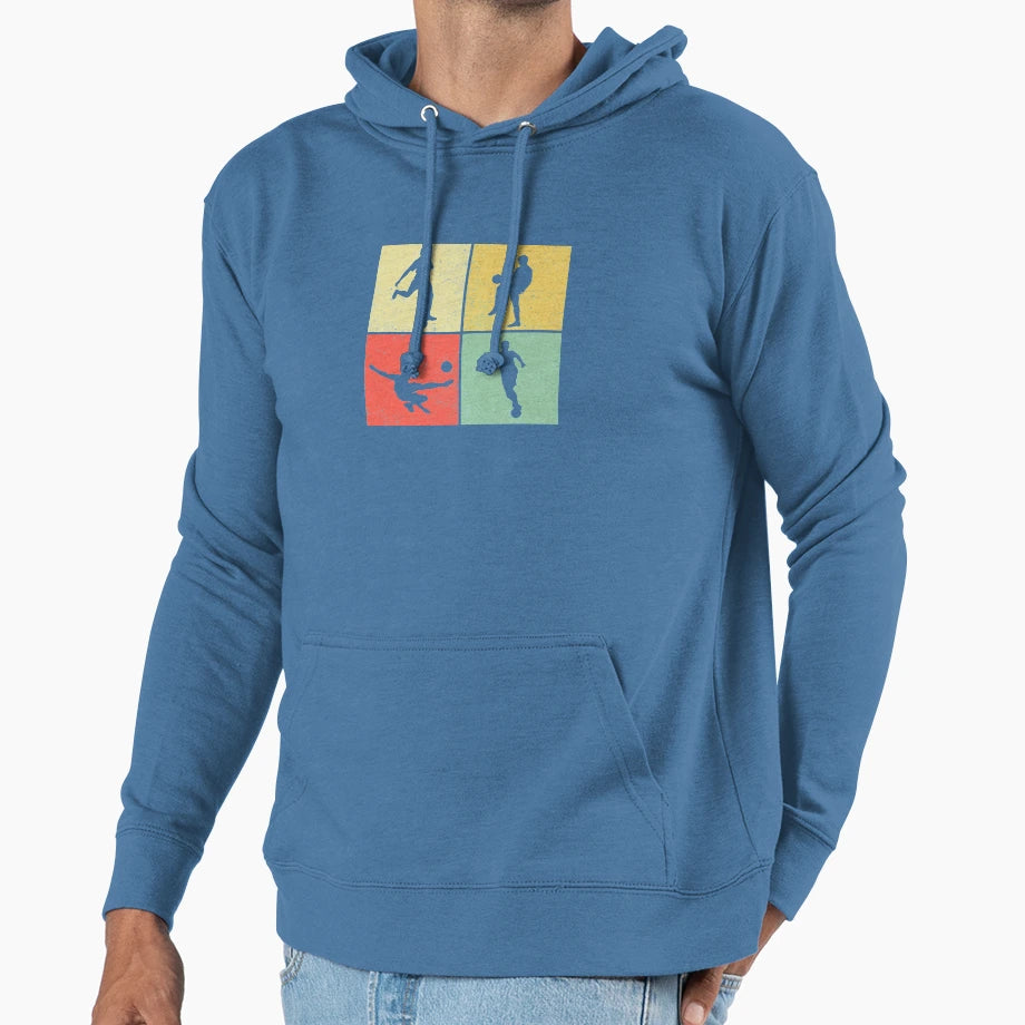 Soccer Gift Footballer Hoodie - Novelty Apparel Men Women - T-Shirt, Sweatshirt, Hoodie