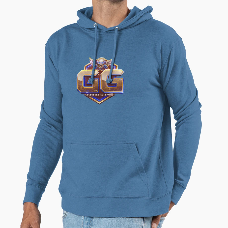 Gg Good Game Hoodie - Custom Art Print Unisex - T-Shirt, Sweatshirt, Hoodie