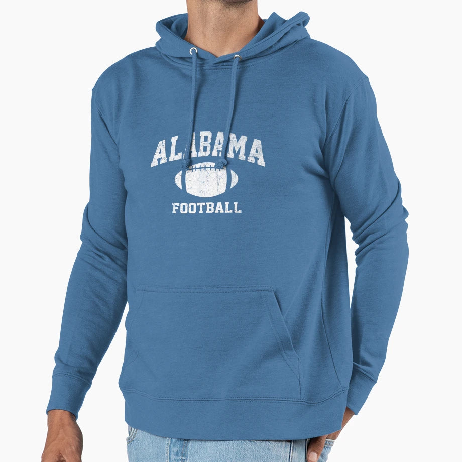 Alabama Football Hoodie - Streetwear Style for Adults - T-Shirt, Sweatshirt, Hoodie