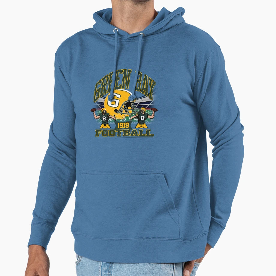 Green Bay Football Gridiron Legacy Hoodie - Novelty Apparel Men Women - T-Shirt, Sweatshirt, Hoodie