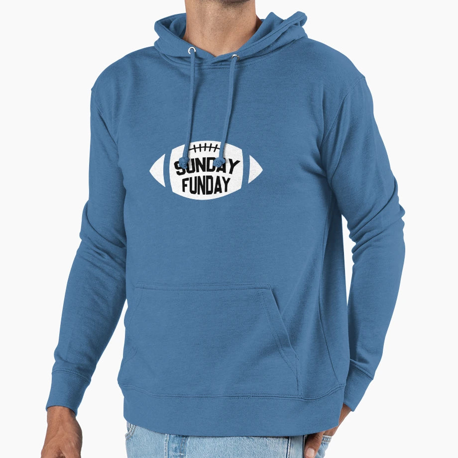 Sunday Is Funday Hoodie - Aesthetic Graphic Unisex - T-Shirt, Sweatshirt, Hoodie