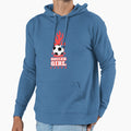 Soccer White Soccer Players Hoodie - Aesthetic Graphic for Adults - T-Shirt, Sweatshirt, Hoodie