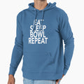 Eat Sleep Bowl Repeat Funny Gift T-Shirt - Unique Graphic for Adults - T-Shirt, Sweatshirt, Hoodie
