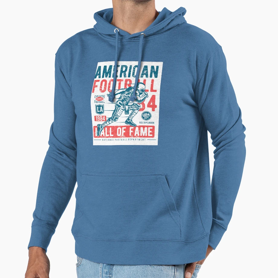 Football Hoodie - Streetwear Style Men Women - T-Shirt, Sweatshirt, Hoodie