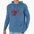 Valentines Day Heart American Football Hoodie - Unique Graphic Unisex - T-Shirt, Sweatshirt, Hoodie