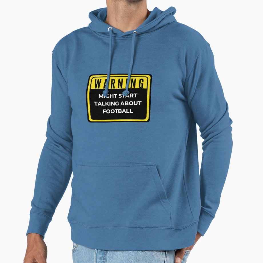 Warning Might Start Talking About T-Shirt - Fun Novelty Design Unisex - T-Shirt, Sweatshirt, Hoodie