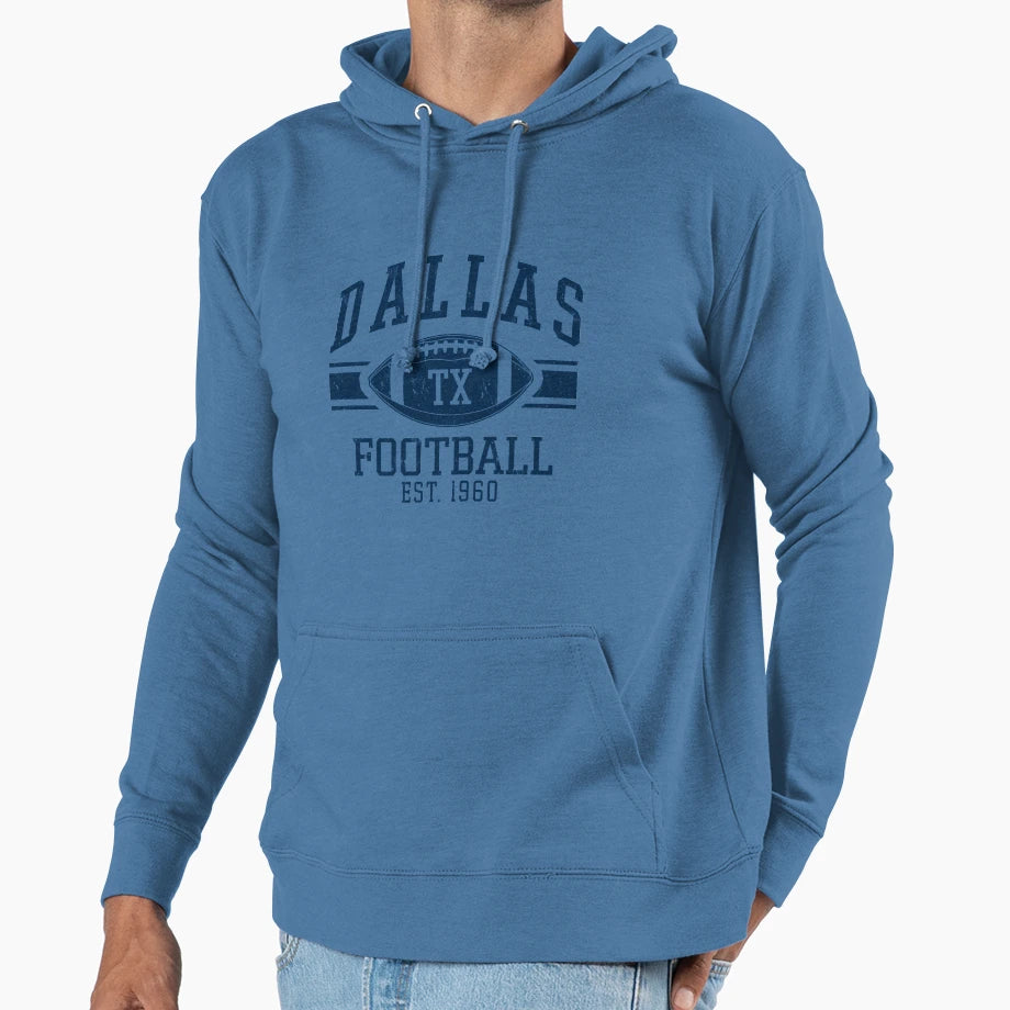 Distressed Dallas Cowboys Football Team Hoodie - Unique Graphic Unisex - T-Shirt, Sweatshirt, Hoodie