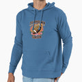 Touchdown Season Leopard Football Hoodie - Minimalist Print for Adults - T-Shirt, Sweatshirt, Hoodie