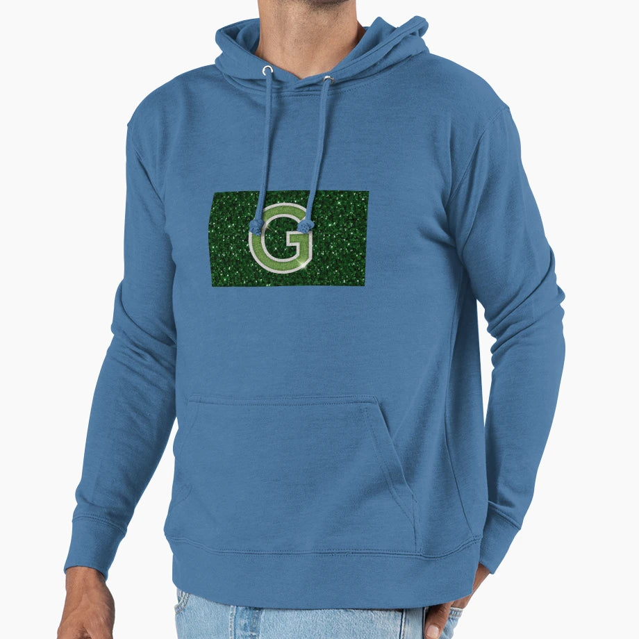 Light Green Letter G Patch Scl Hoodie - Streetwear Style Men Women - T-Shirt, Sweatshirt, Hoodie