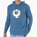 Letter White Q Hoodie - Aesthetic Graphic Unisex - T-Shirt, Sweatshirt, Hoodie