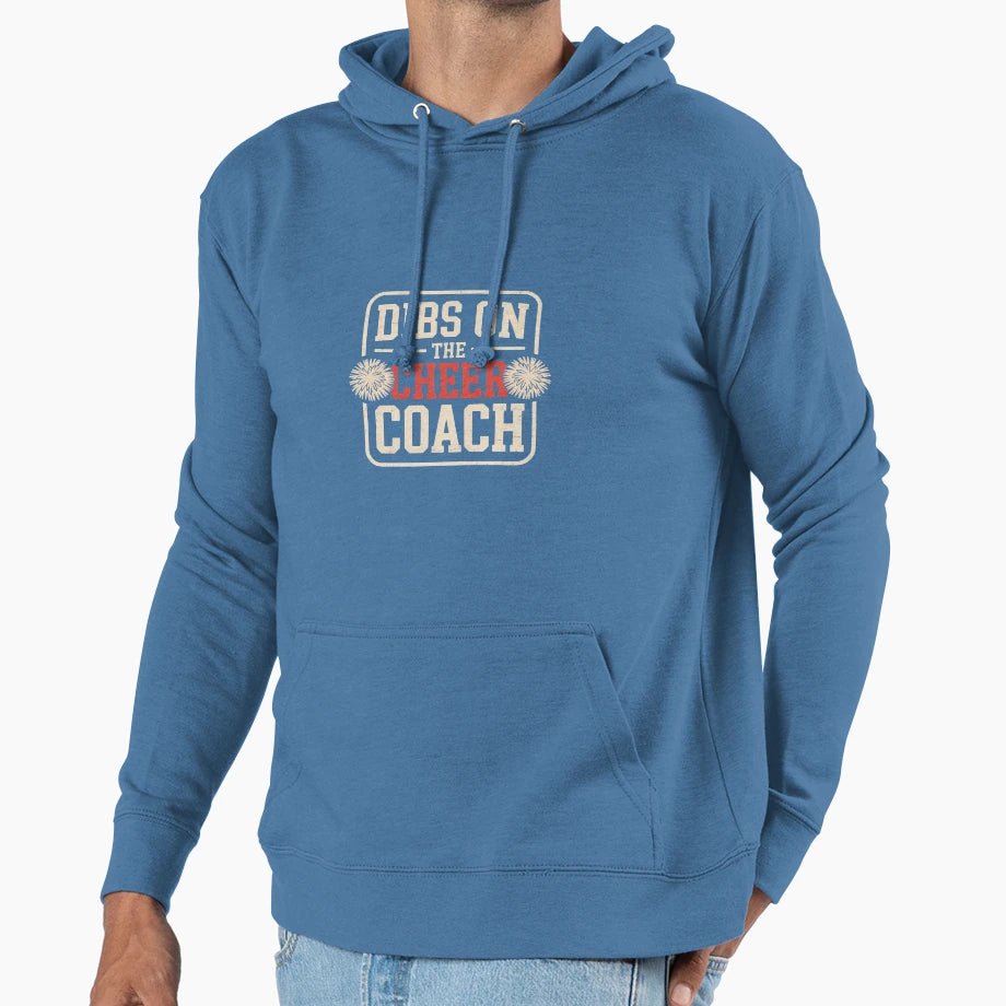 Cheer Coach Cheerleading Funny Hoodie - Unique Graphic for Adults - T-Shirt, Sweatshirt, Hoodie