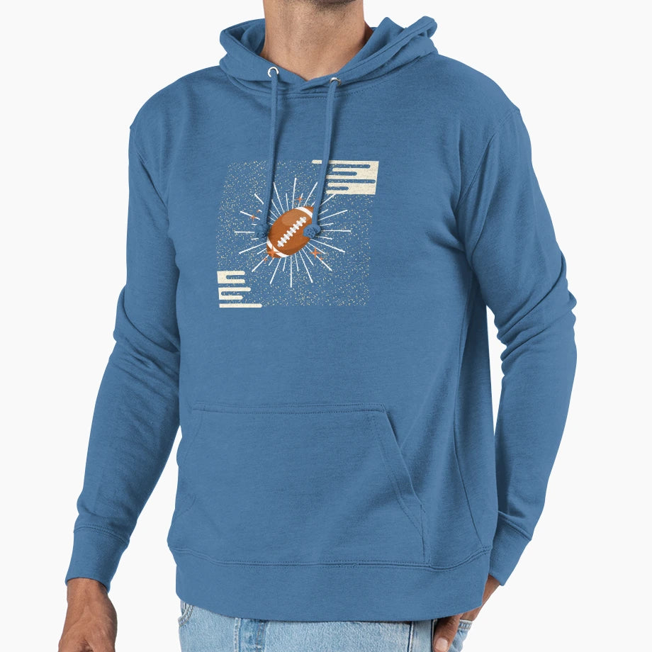 Football Championship Hoodie - Minimalist Print Men Women - T-Shirt, Sweatshirt, Hoodie