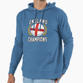 Soccer Ball Flag Champions England Fans T-Shirt - Minimalist Print Unisex - T-Shirt, Sweatshirt, Hoodie