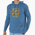Football Coquette Bow Yallow Football Hoodie - Aesthetic Graphic Men Women - T-Shirt, Sweatshirt, Hoodie