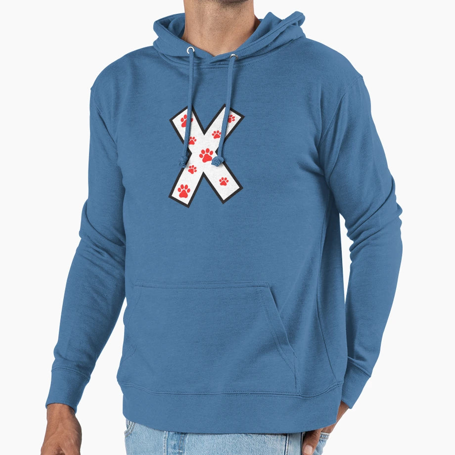 Paw Alphabet Hoodie - Aesthetic Graphic Unisex - T-Shirt, Sweatshirt, Hoodie