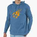 Football Flame Fire Club Logo Hoodie - Fun Novelty Design Unisex - T-Shirt, Sweatshirt, Hoodie