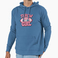 Throw Like Womens Football Hoodie - Fun Novelty Design Unisex - T-Shirt, Sweatshirt, Hoodie