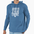 Sundays Are Jesus And Football Hoodie - Graphic Print Men Women - T-Shirt, Sweatshirt, Hoodie