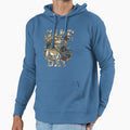 Glitter Game Day Sport Lovers Football Hoodie - Trendy Graphic Unisex - T-Shirt, Sweatshirt, Hoodie