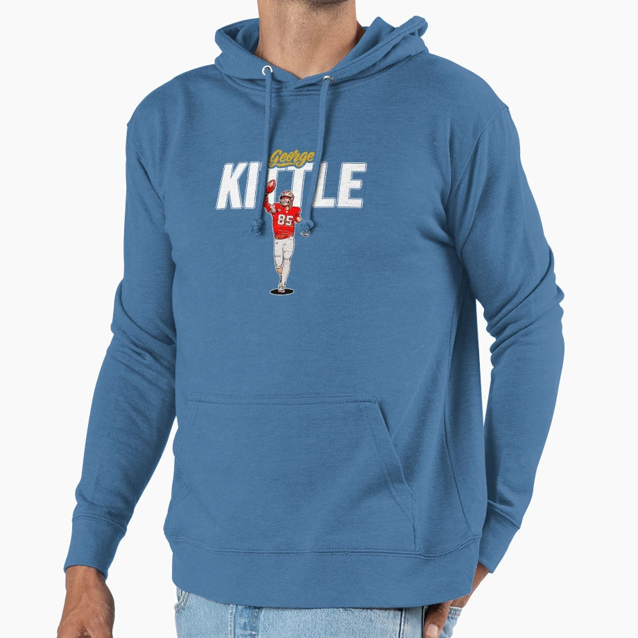 GK Kittle Empire Hoodie - Trendy Graphic for Adults - T-Shirt, Sweatshirt, Hoodie