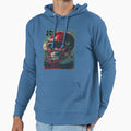 American Football Skull Skull Skull Hoodie - Novelty Apparel Men Women - T-Shirt, Sweatshirt, Hoodie