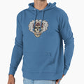 Smoking Skull Hoodie - Streetwear Style Men Women - T-Shirt, Sweatshirt, Hoodie