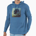 Skull Over Ancient Ruins Hoodie - Aesthetic Graphic Unisex - T-Shirt, Sweatshirt, Hoodie