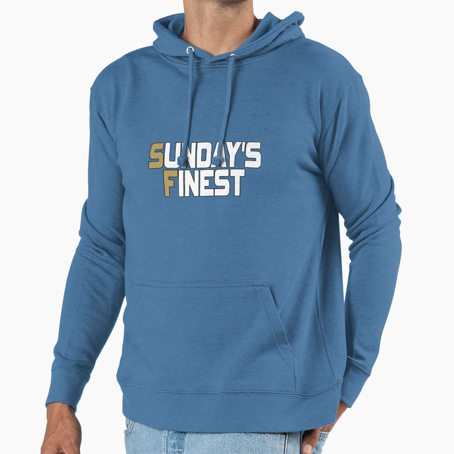 San Francisco Pro Football Sf Sunday Hoodie - Novelty Apparel for Adults - T-Shirt, Sweatshirt, Hoodie