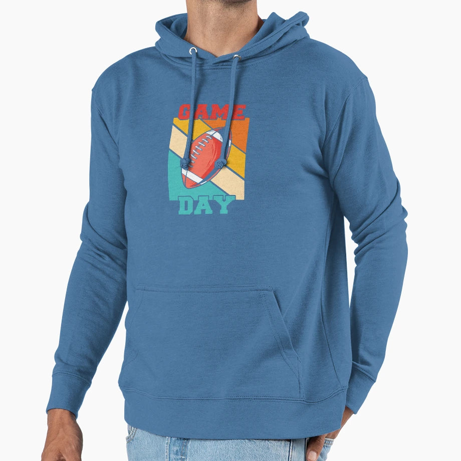 Game Day Football Fans Ultimate Hoodie - Aesthetic Graphic Unisex - T-Shirt, Sweatshirt, Hoodie