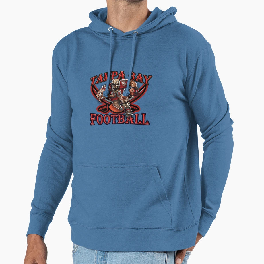 Tampa Bay Football Hoodie - Unique Graphic Unisex - T-Shirt, Sweatshirt, Hoodie