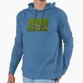 Marker Football Field Photo Hoodie - Casual Everyday Wear Men Women - T-Shirt, Sweatshirt, Hoodie