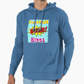 Football Blast Hoodie - Casual Everyday Wear Men Women - T-Shirt, Sweatshirt, Hoodie
