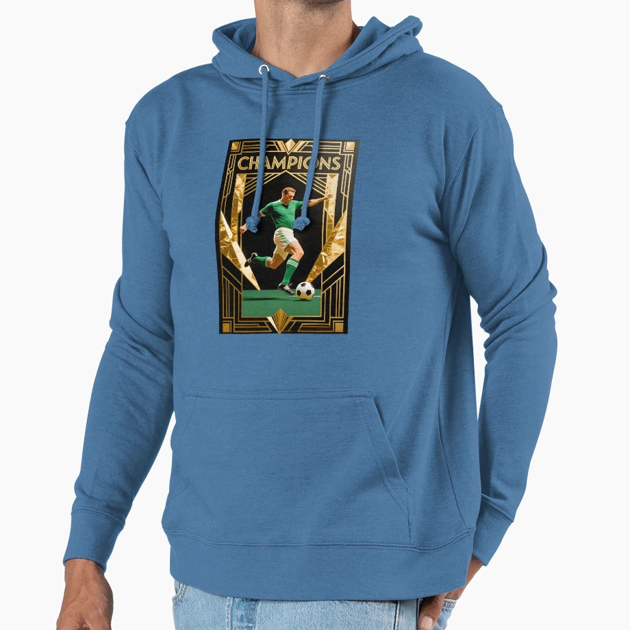 Champions Glory Soccer Legend Hoodie - Fun Novelty Design Unisex - T-Shirt, Sweatshirt, Hoodie