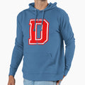 Big Red Letter D Hoodie - Casual Everyday Wear Men Women - T-Shirt, Sweatshirt, Hoodie