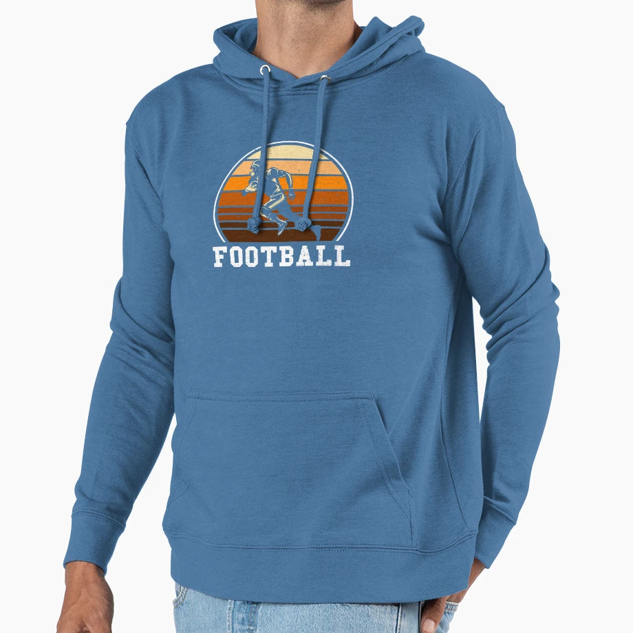 American Football Hoodie - Fun Novelty Design Unisex - T-Shirt, Sweatshirt, Hoodie