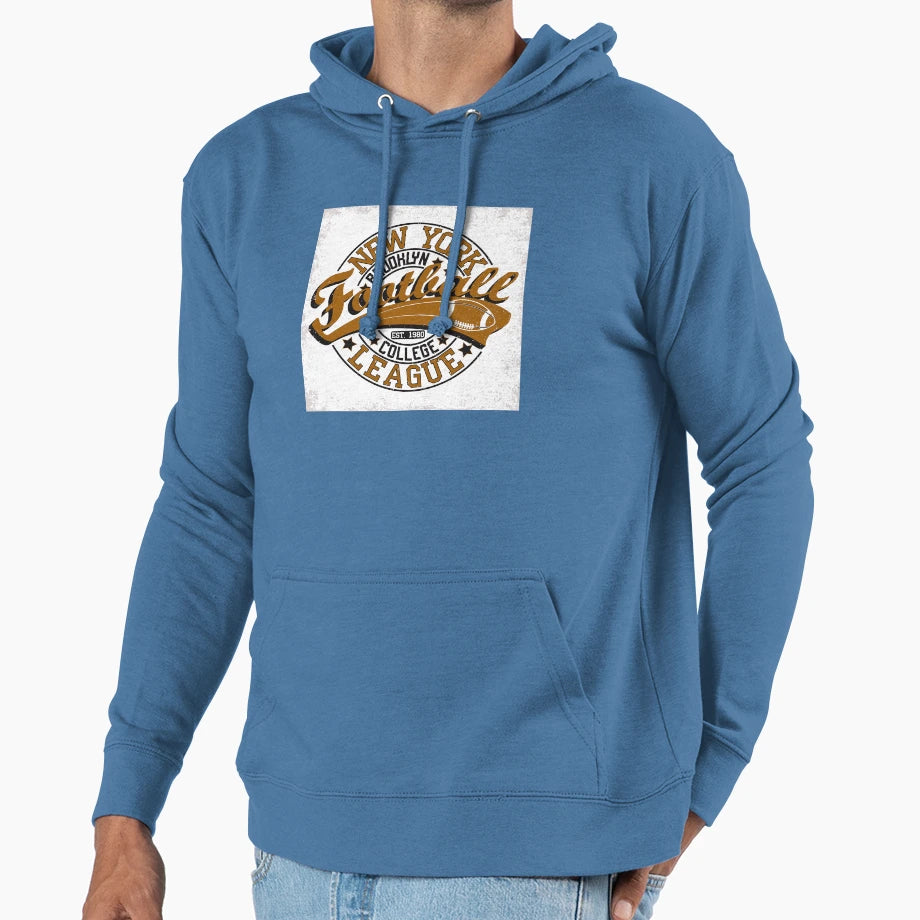 New York Football Hoodie - Graphic Print Unisex - T-Shirt, Sweatshirt, Hoodie